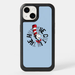 Dr. Seuss Cat in the Hat Round Art OtterBox iPhone 14 Case