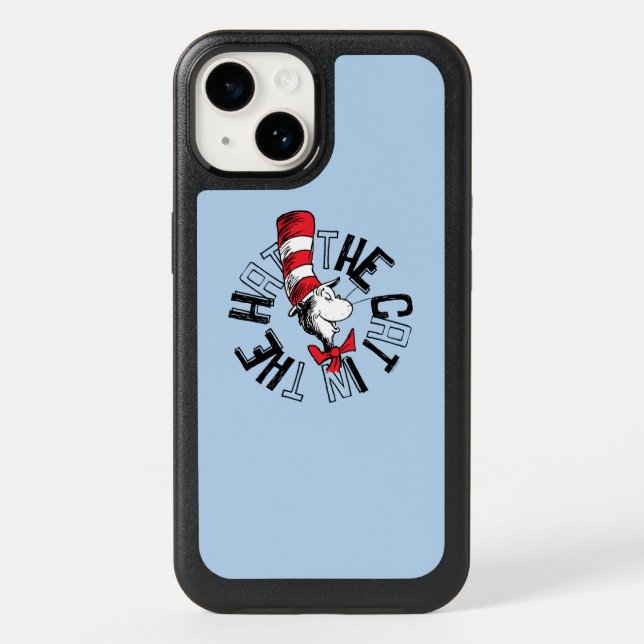 Dr. Seuss | Cat in the Hat Round Art Otterbox iPhone Case (Back)