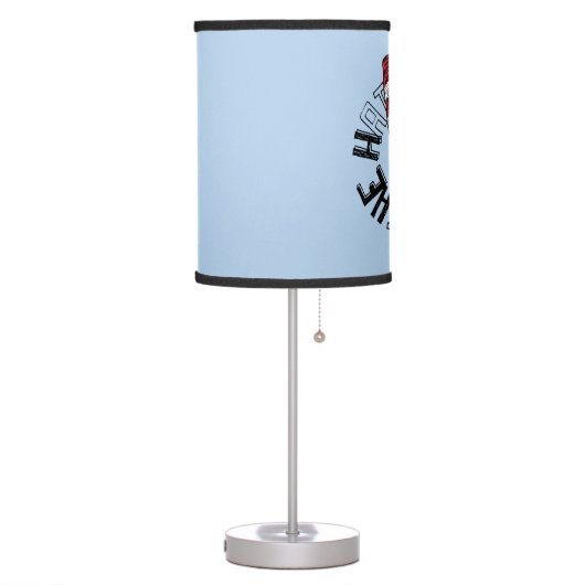 Dr. Seuss | Cat in the Hat Round Art Table Lamp (Left)