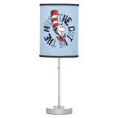 Dr. Seuss | Cat in the Hat Round Art Table Lamp (Front)