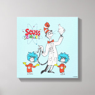 Dr. Seuss Cat in the Hat Seuss Science Canvas Print
