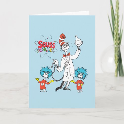 Dr Seuss  Cat in the Hat Seuss Science Card