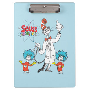 Dr. Seuss   Cat in the Hat Seuss Science Clipboard