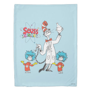 Dr. Seuss Cat in the Hat Seuss Science Duvet Cover