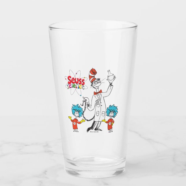 Dr. Seuss | Cat in the Hat Seuss Science Glass (Front)