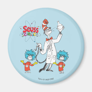 Dr. Seuss Cat in the Hat Seuss Science Magnet