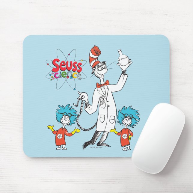 Dr. Seuss | Cat in the Hat Seuss Science Mouse Pad (With Mouse)