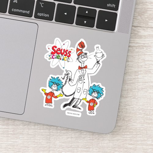 Dr Seuss  Cat in the Hat Seuss Science Sticker