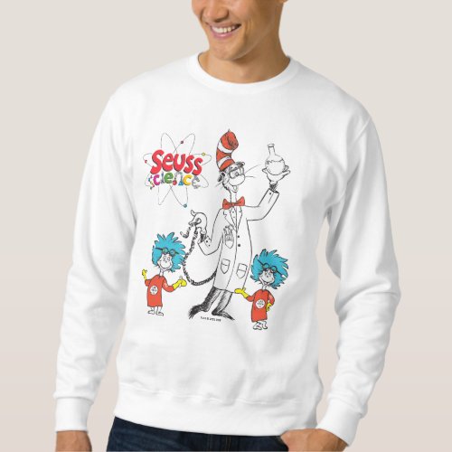 Dr Seuss  Cat in the Hat Seuss Science Sweatshirt
