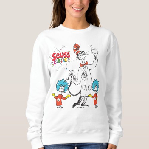 Dr Seuss  Cat in the Hat Seuss Science Sweatshirt