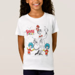 Dr. Seuss | Cat in the Hat Seuss Science T-Shirt<br><div class="desc">Check out Cat in the Hat holding up a flask to do science with Lab Tech 1 and Lab Tech 2!</div>