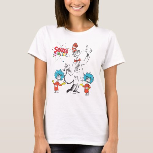 Dr Seuss  Cat in the Hat Seuss Science T_Shirt