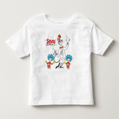 Dr Seuss  Cat in the Hat Seuss Science Toddler T_shirt