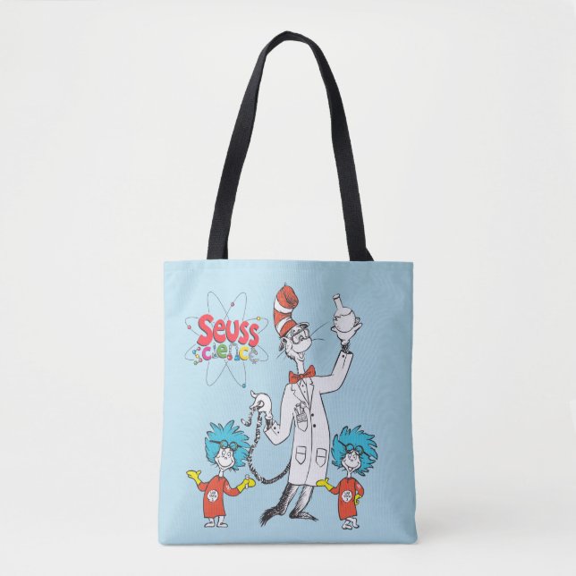 Dr. Seuss | Cat in the Hat Seuss Science Tote Bag (Front)