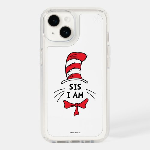 Dr Seuss  Cat in the Hat _ Sis I am Speck iPhone 14 Case