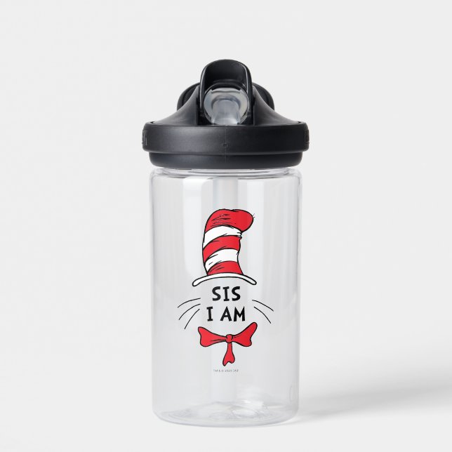 Dr. Seuss | Cat in the Hat - Sis I am Water Bottle (Front)