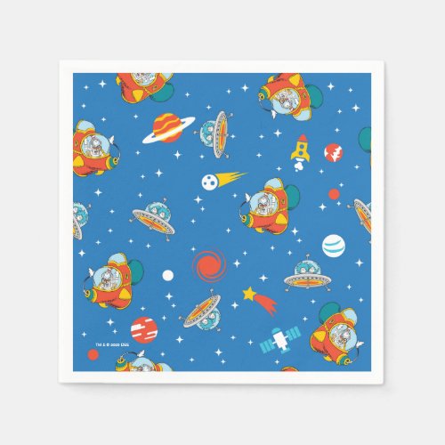 Dr Seuss  Cat in the Hat Space Pattern Napkins