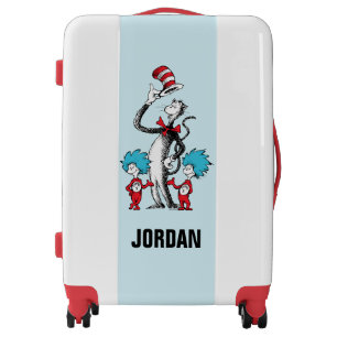 Dr. Seuss   Cat in the Hat, Thing One & Thing Two Luggage
