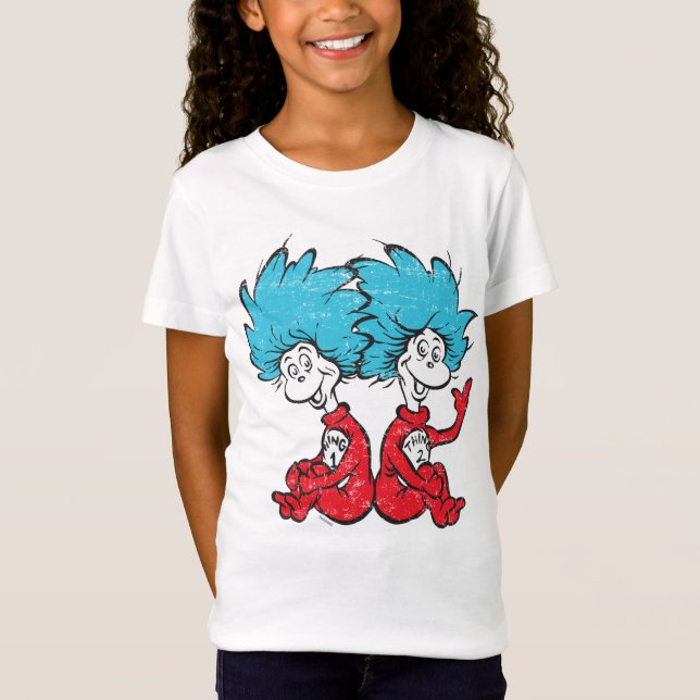 Dr. Seuss | Cat in the Hat - Thing One, Thing Two T-Shirt (Front)