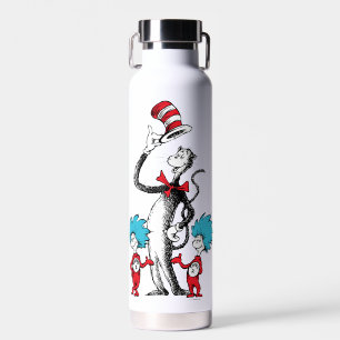 Dr. Seuss   Cat in the Hat, Thing One & Thing Two Water Bottle