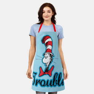 Dr. Seuss Cat in the Hat Trouble Apron