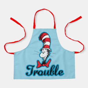 Dr. Seuss Cat in the Hat Trouble Apron
