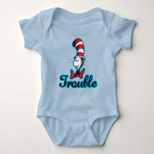 Dr. Seuss   Cat in the Hat Trouble Baby Bodysuit