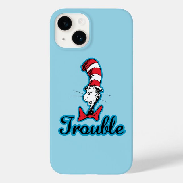 Dr. Seuss | Cat in the Hat Trouble Case-Mate iPhone Case (Back)