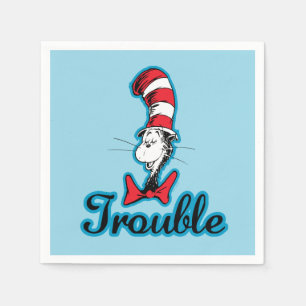 Dr. Seuss Cat in the Hat Trouble Napkins