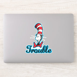 Dr. Seuss Cat in the Hat Trouble Sticker