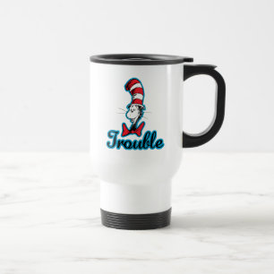 Dr. Seuss Cat in the Hat Trouble Travel Mug