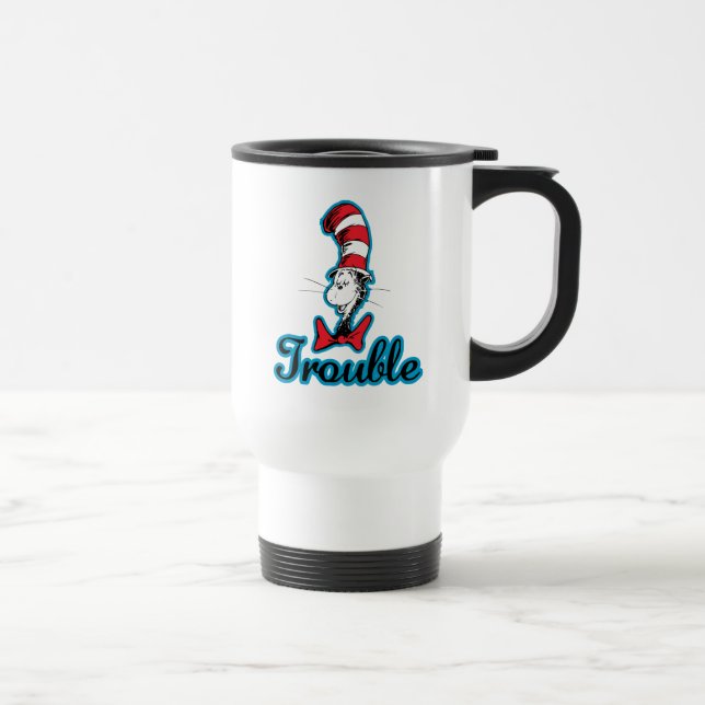 Dr. Seuss | Cat in the Hat Trouble Travel Mug (Right)