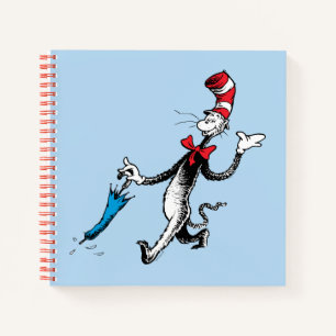 Dr. Seuss Cat in the Hat Umbrella Walk Notebook