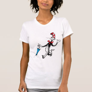 Dr. Seuss   Cat in the Hat Umbrella Walk T-Shirt