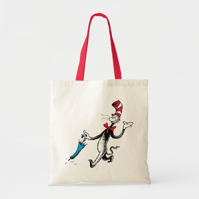 Dr. Seuss | Cat in the Hat Umbrella Walk Tote Bag (Front)