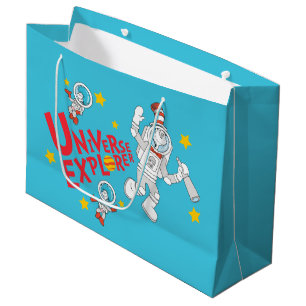 Dr. Seuss Cat in the Hat Universe Explorer Large Gift Bag