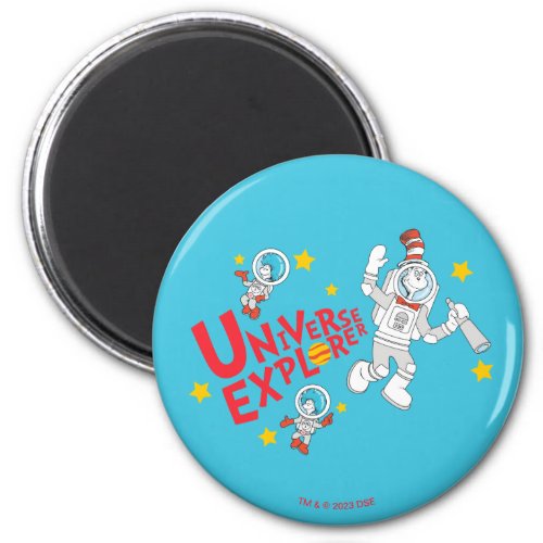 Dr Seuss  Cat in the Hat Universe Explorer Magnet