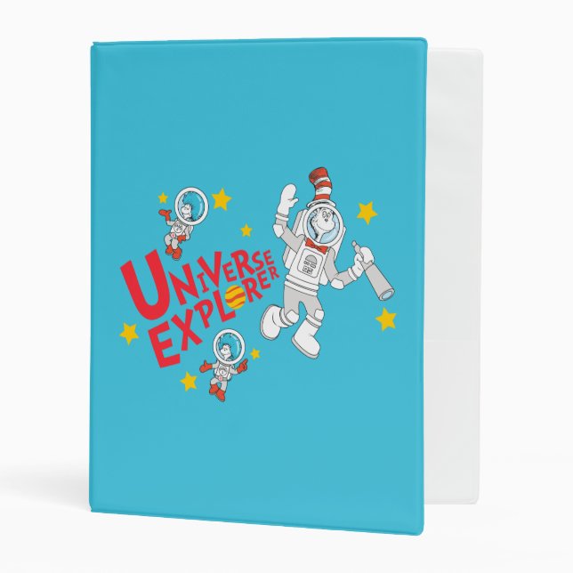 Dr. Seuss | Cat in the Hat Universe Explorer Mini Binder (Front/Inside)