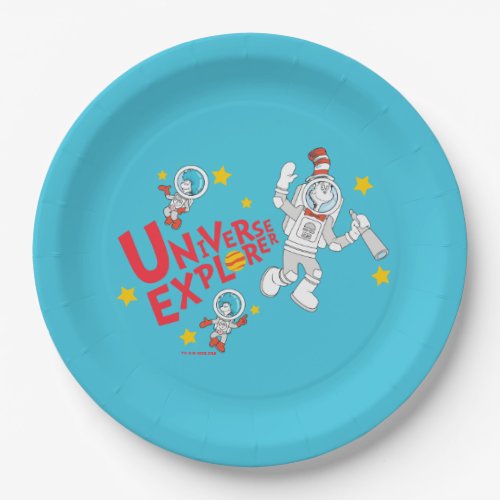 Dr Seuss  Cat in the Hat Universe Explorer Paper Plates
