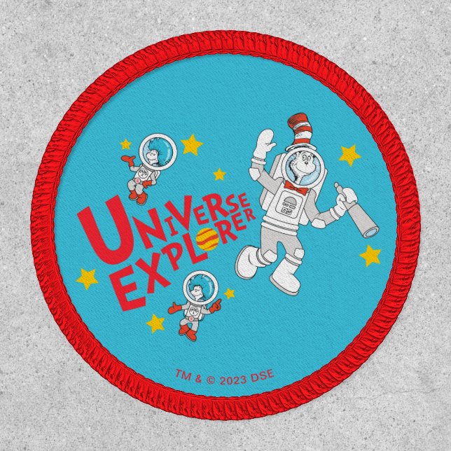 Dr. Seuss | Cat in the Hat Universe Explorer Patch (Front)