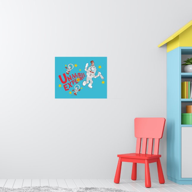 Dr. Seuss | Cat in the Hat Universe Explorer Poster (Nursery 1)