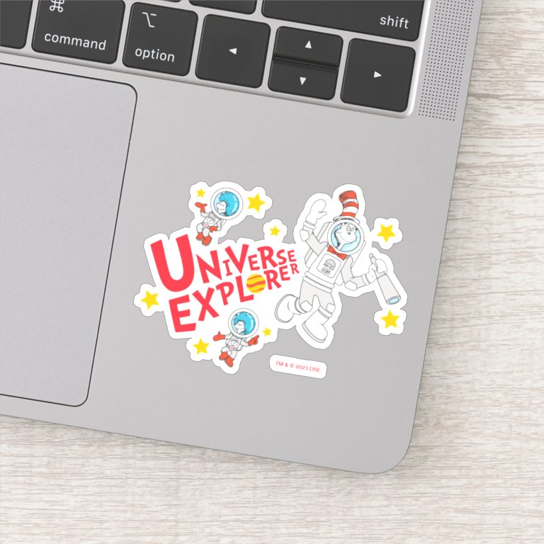 Dr. Seuss | Cat in the Hat Universe Explorer Sticker