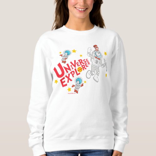 Dr Seuss  Cat in the Hat Universe Explorer Sweatshirt