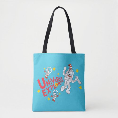 Dr Seuss  Cat in the Hat Universe Explorer Tote Bag