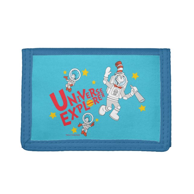 Dr. Seuss | Cat in the Hat Universe Explorer Trifold Wallet (Front)