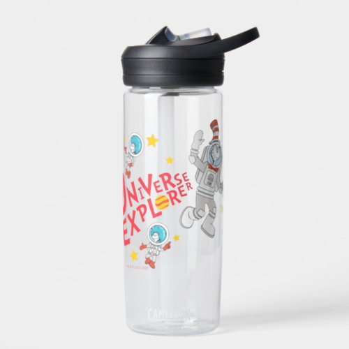 Dr Seuss  Cat in the Hat Universe Explorer Water Bottle