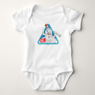 Dr. Seuss   Cat in the Moon Outer Space Graphic Baby Bodysuit