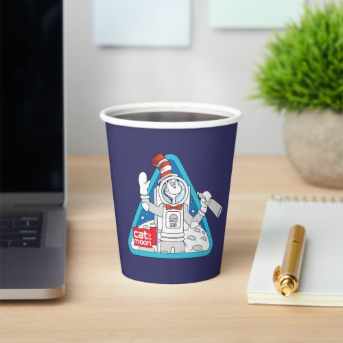 Dr Seuss  Cat in the Moon Outer Space Graphic Paper Cups