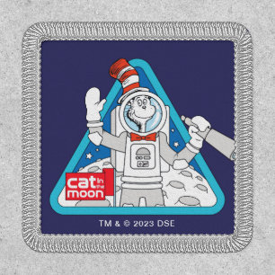 Dr. Seuss Cat in the Moon Outer Space Graphic Patch