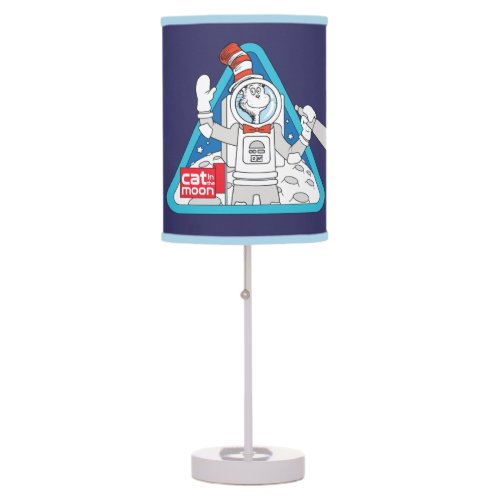 Dr Seuss  Cat in the Moon Outer Space Graphic Table Lamp